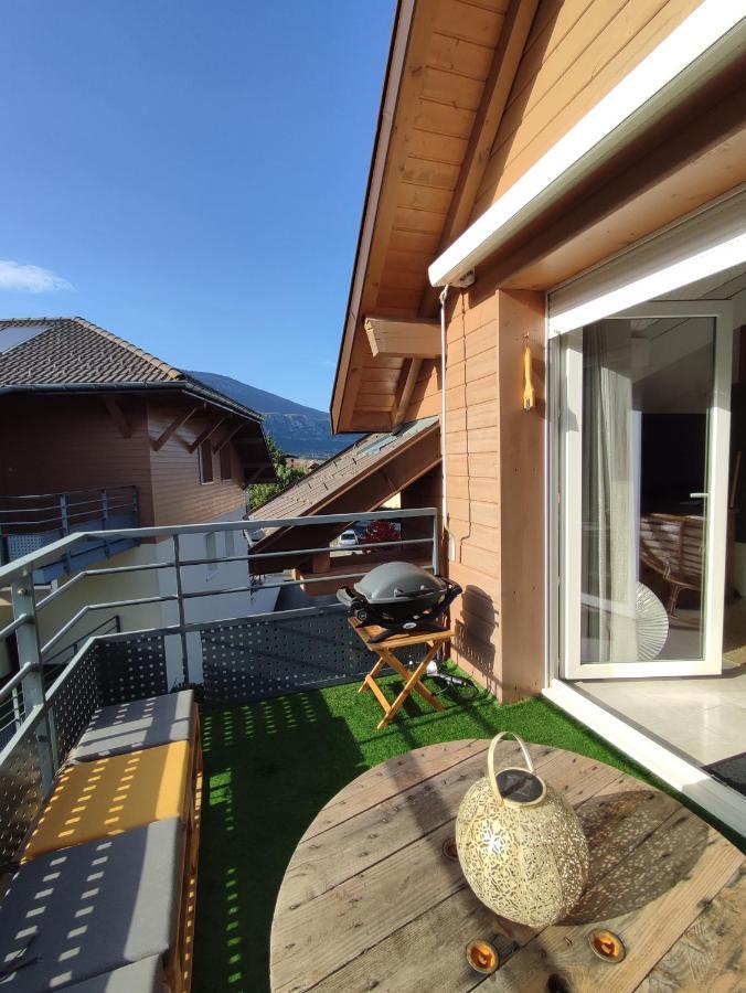 Appartement Plein Centre Village, Vue Montagnes, Proximite Immediate Lac Doussard Exterior foto
